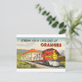  Retro Art Southern California Revel Briefkaart (Staand voorkant)