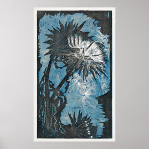 Retro artisjok charme: elegantie poster