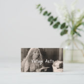  Retro Arts Crafts Visitekaartjes (Staand voorkant)