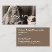  Retro Arts Crafts Visitekaartjes (Voorkant / Achterkant)