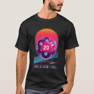 Retro Arts Dungeons Game Dit is hoe ik RpgFo kan r T-shirt