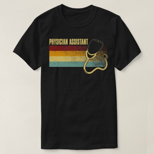  Retro Artsenassistent T-shirt (Design voorkant)
