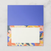 Retro Artsy Abstract Botanisch Schattige Baby show Plaatskaartje (Buitenkant ongevouwen)