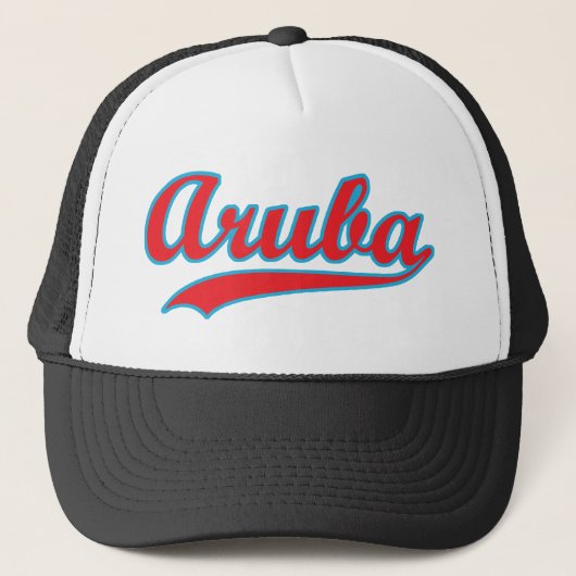 Retro Aruba Trucker Pet (Voorkant)