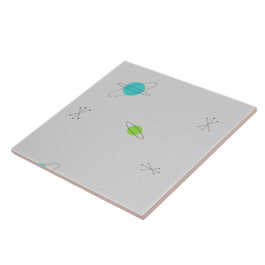 Retro Astro tiel Tegeltje (Zijkant)