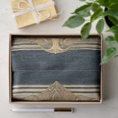 Retro Astrologische Hemelse Sterren Marine Decoupa Tissuepapier (Geschenk)