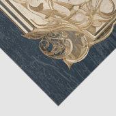 Retro Astrologische Hemelse Sterren Marine Decoupa Tissuepapier (Detail)