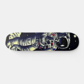 Retro Astronaut Straat Skateboard (Horizontaal)