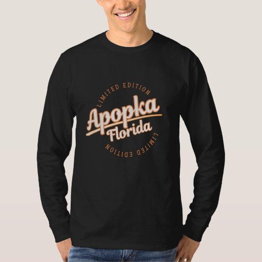Retro Athletic Apopka FL Apparel T-shirt (Voorkant)