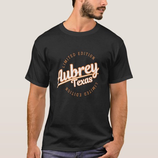 Retro Athletic Aubrey TX Kleding T-shirt (Voorkant)