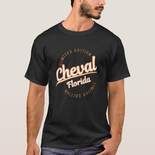 Retro Athletic Cheval FL Kledingstukken T-shirt (Voorkant)