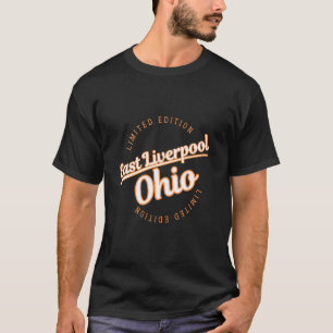 Retro Athletic East Liverpool OH Kleding T-shirt