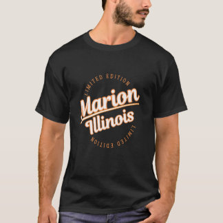 Retro Athletic Marion IL Kleding T-shirt