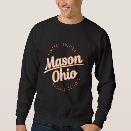 Retro Athletic Mason OH Apparel Trui (Voorkant)