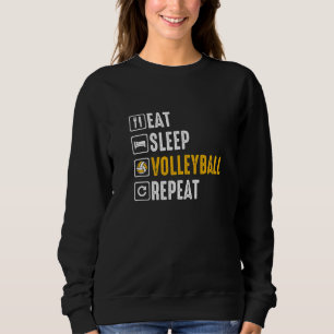 Retro Athletic Volleybal Teamsport Net Spike 58 Trui