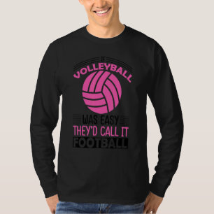Retro Athletic Volleybal Teamsport Net Spike 80 T-shirt