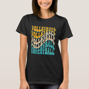 Retro Atletisch Volleybal Team Sport Net Spike 31 T-shirt