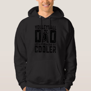 Retro atletisch volleybal teamsport net spike 78 hoodie