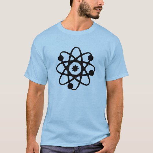 Retro Atom T-shirt (Voorkant)
