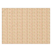 Retro Atomair Midden Jaren 50 Olijfgeel Groen Tafelkleed (Voorkant (Horizontaal))