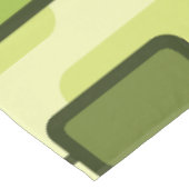 Retro atomaire geometrische kunst chartreuse tafelkleed (Gekanteld)