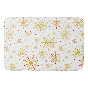 Retro atomaire mid-century moderne patroon badmat