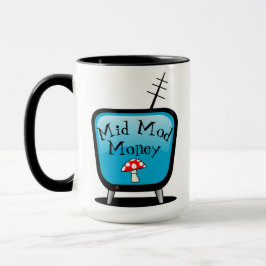 Retro Atomaire TV Mok