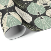 Retro Atomic Age geometrisch modern patroon Cadeaupapier (Rol Hoek)