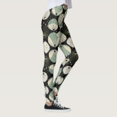 Retro Atomic Age geometrisch modern patroon Leggings (Rechts)