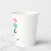 Retro Atomic Age Mid Century Modern Custom Bruilof Papieren Bekers (Links)