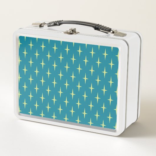 Retro Atomic Age Star Patroon (Voorkant)