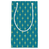 Retro Atomic Age Star Patroon Klein Cadeauzakje (Voorkant)