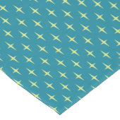 Retro Atomic Age Star Patroon Korte Tafelloper (Hoek)