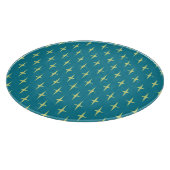 Retro Atomic Age Star Patroon Snijplank (Hoek)