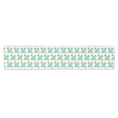 Retro Atomic Boomerang en Starbursts Table Runner Korte Tafelloper (Horizontaal)
