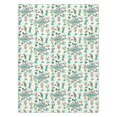 Retro Atomic Cocktails Tafelkleed (Voorkant)