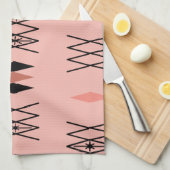 Retro Atomic Diamonds Patroze Theedoek (Quarter Fold)