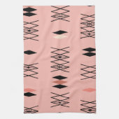 Retro Atomic Diamonds Patroze Theedoek (Verticaal)