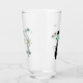 Retro Atomic Era Mid Century Modern Cool Cat Star Glas (Links)