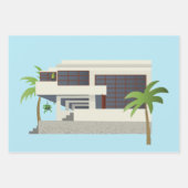 Retro Atomic Inpakpapier Vel (Voorkant 3)