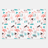 Retro Atomic Inpakpapier Vel (Voorkant)