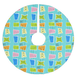 Retro Atomic Kitsch kerstboomrok Kerstboom Rok