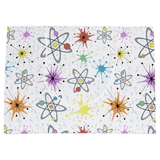 Retro Atomic Large Cadeautasje (Voorkant)