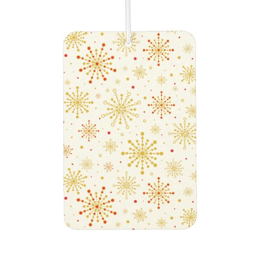 Retro Atomic Mid-Century Mod Design Luchtverfrisser (Voorkant)