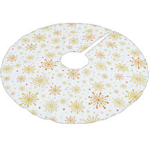 Retro Atomic Mid-Century Mod Red & Gold Starburst