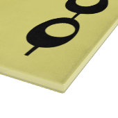 Retro Atomic Mid Century Modern Cool Cat Serving Snijplank (Hoek)