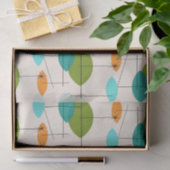 Retro Atomic Mobile Patroonpapier Tissuepapier (Geschenk)