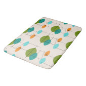 Retro Atomic Mobile Pattern Bath Mat (Gekanteld)