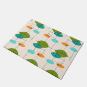 Retro Atomic Mobile Pattern Deurklep Deurmat (Schuin)