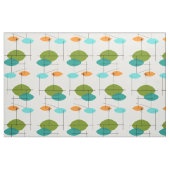 Retro Atomic Mobile Pattern Fabric Stof (Fat Quarter)